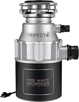 Garbage Disposals with Power Cord, Coutinuous Feed Food Waste Disposal with Sound Reduction (EM 200) 1