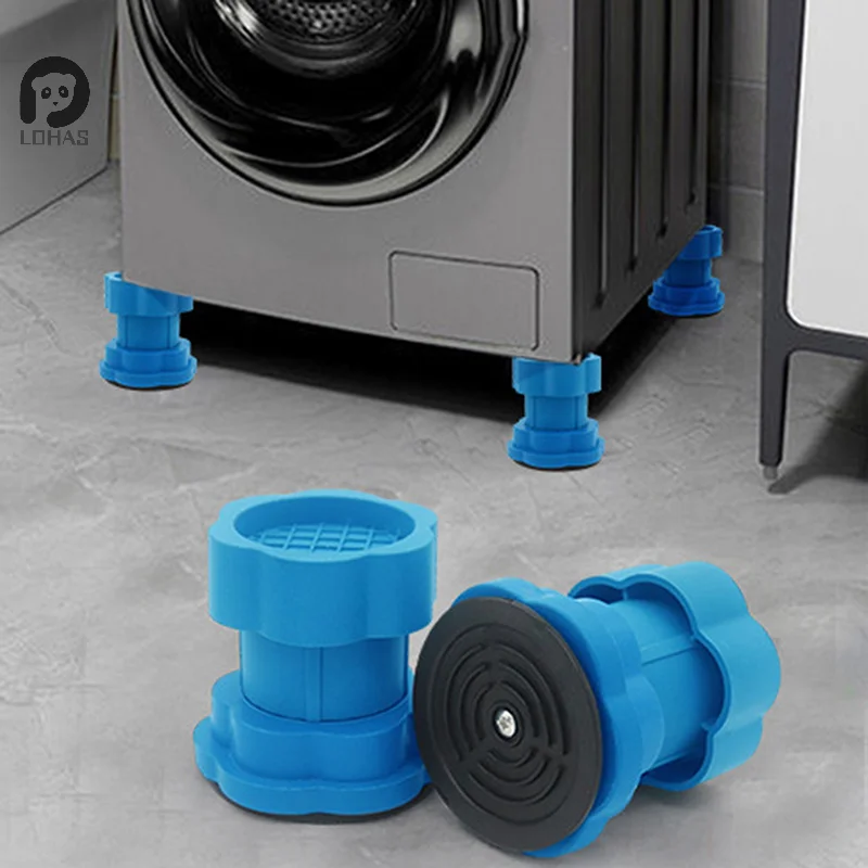 4 Patins Support Anti Vibrations Pour Machine à Laver – Antidérapant Compatible Avec Tous les