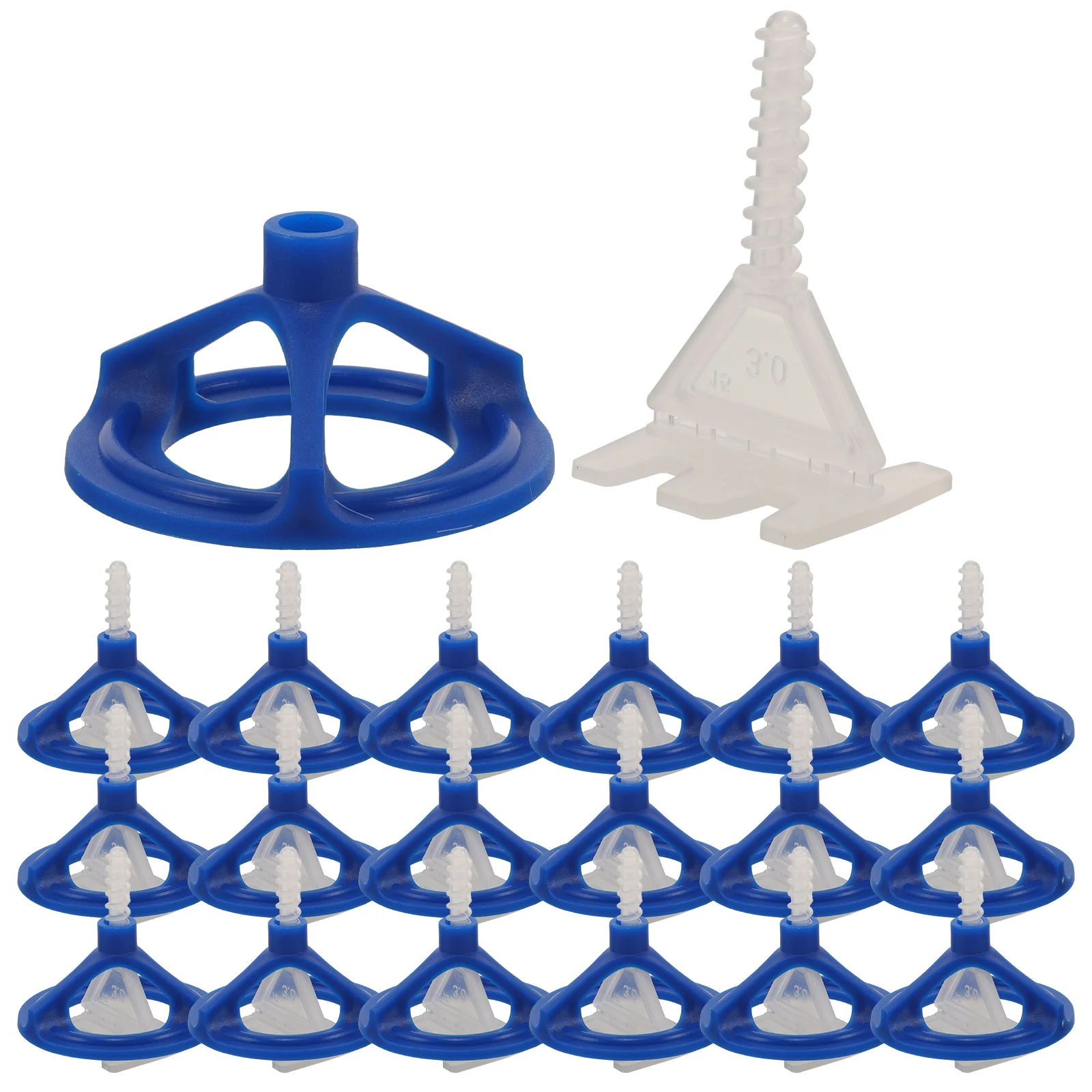 

Набор для выравнивания плитки, 200 шт., многоразовые основания и колпачки для выравнивания пола, инструмент для выравнивания