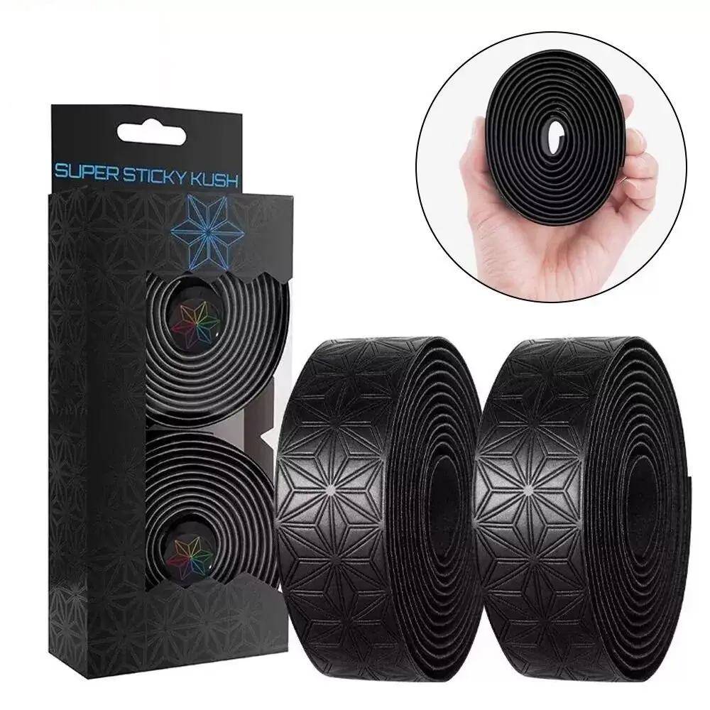 Supacaz Super Sticky Kush Road Bike Handle Bar Tape EVA High Rebound Non-slip Breatheable Bicycle Bar Bike Handlebar Tape