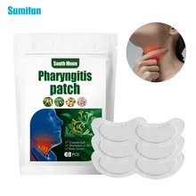 

6-48pcs Sore Throat Plaster Treatment Pain Relief Throat Discomfort Medical Plaster Oral Ulcer Pharyngitis Halitosis Patches