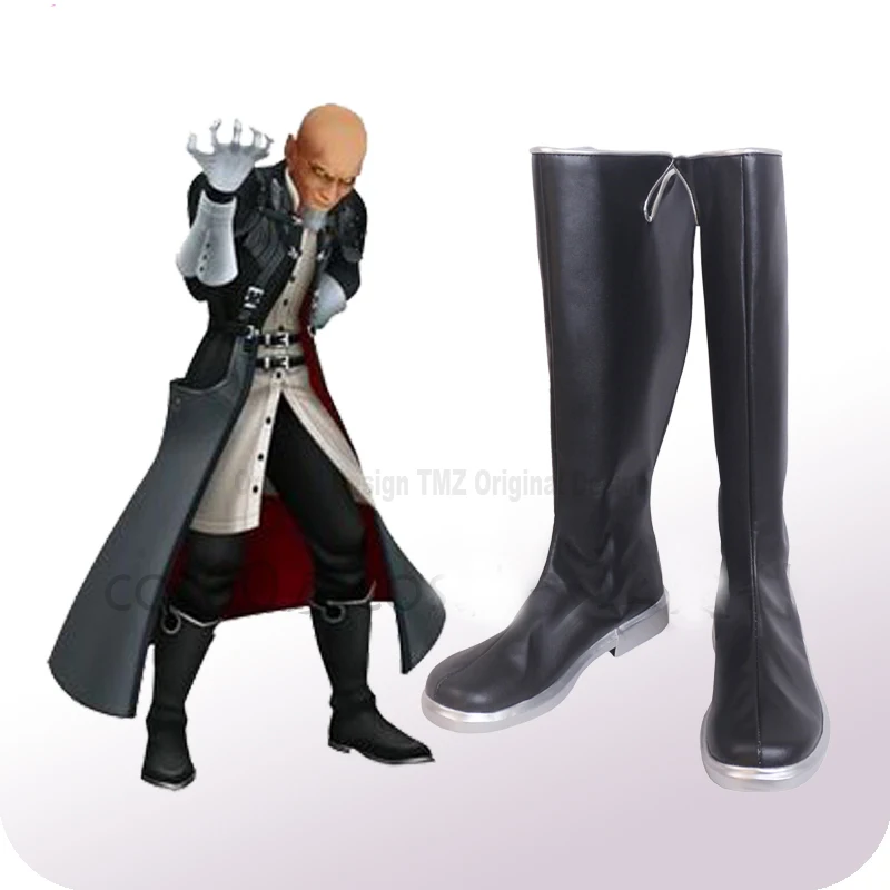 

Kingdom Hearts Master Xehanort Cosplay Shoes Boots Halloween Carnival Cosplay Costume Accessories