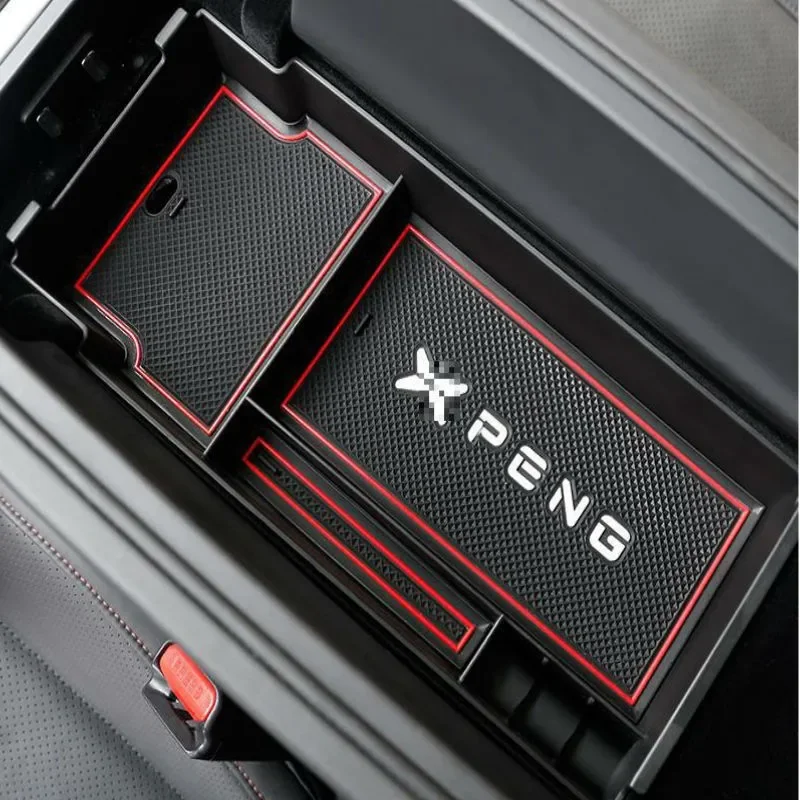 

Для Xpeng P7 в управлении, нижний уровень, коробка для хранения в автомобиле, автомобильный ящик для хранения, автомобильные аксессуары, автомобильный чехол