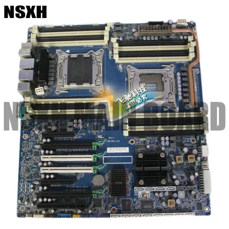 

For Z820 Workstation Motherboard 618266-003 708610-001 708610-601 LGA 2011 X79 DDR3 Support V2 CPU