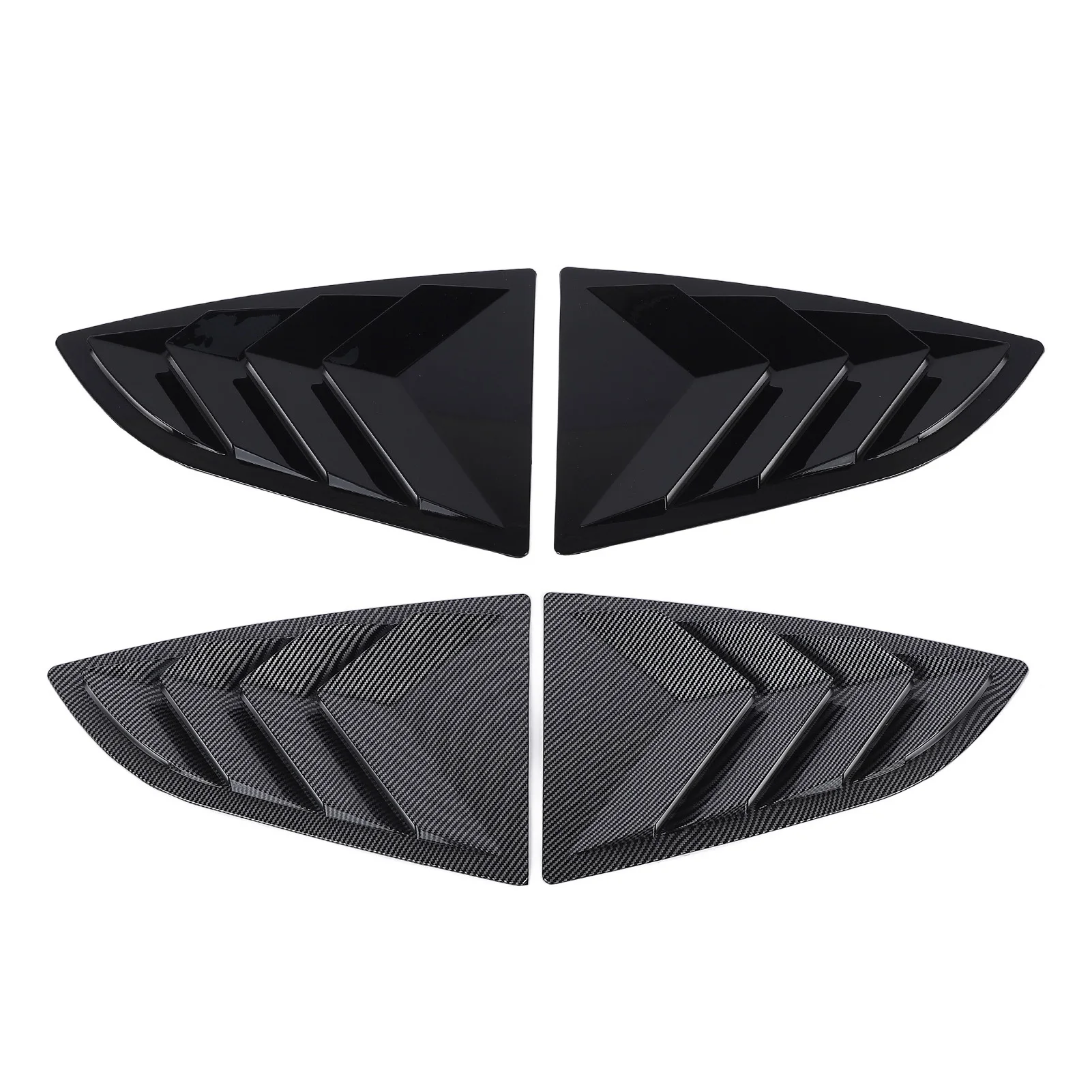 Pair of Rear Window Shutter Cover Left Right Stylish Look Weatherproof Proper Fit for  2021 to 2024 Rear Window Shutter Cover