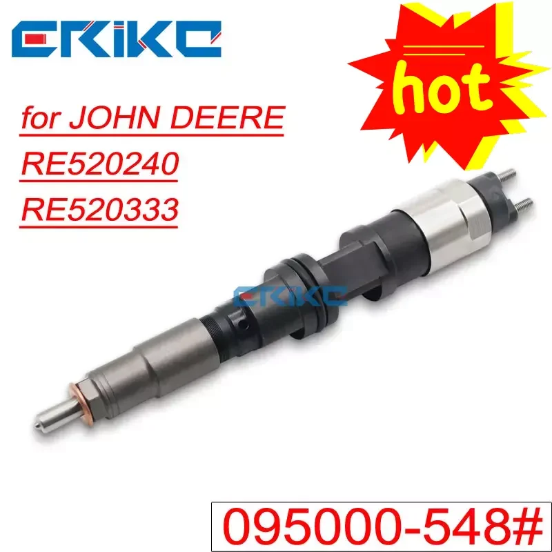 

ERIKC 095000-5480 дизельный инжектор сопла 095000-5481 топливный инжектор в сборе RE520240 RE520333 для DENSO 5480 5481 JOHN DEERE трактора