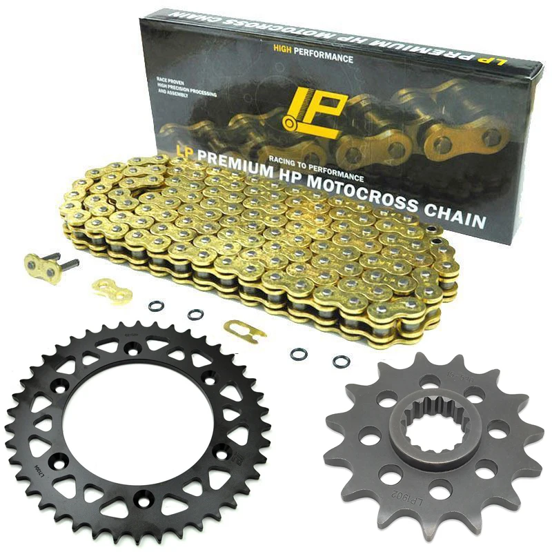 

520 Motorcycle Chain Front Rear Sprocket kit For 350 400 600 620 625 640 660 690 790 890 LC4 Enduro SC SX SM LSE SMC Rally