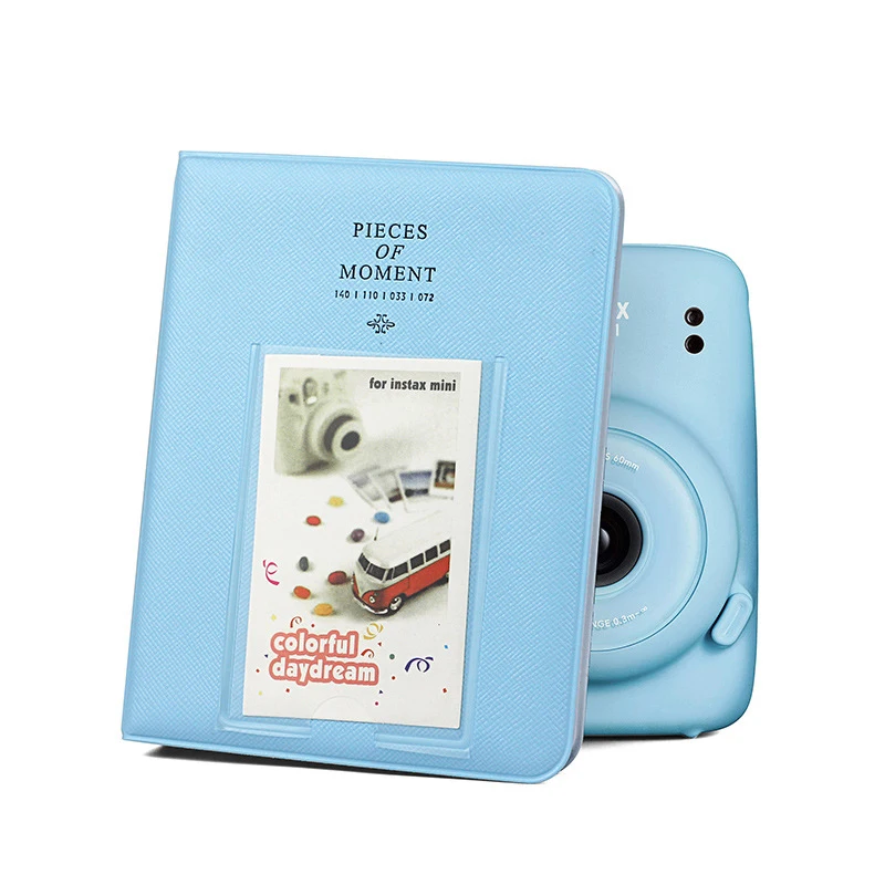 3 Inch Large Capacity Storage Photo Card Holder For Fujifilm Instax Mini11 64 Pockets Of Photo Card Sets