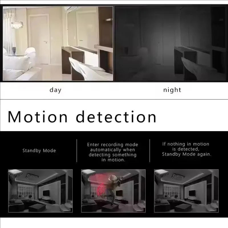 1080P HD Mini Wifi Camera XD Wire Camera Smart Home Security indoor Anti-theft IP Camera Video Voice APP Real-time Cam 3