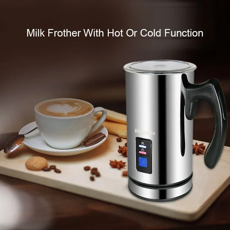 Multifunction Electric Milk Frother Milk Steamer Creamer Heater with New Foam Density for Latte Cappuccino Hot Chocolate