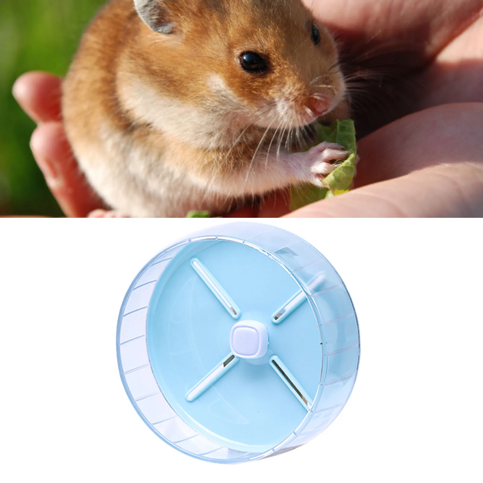 Silent Running Wheel for Hamster, Hamster Cage, Toys for Small Pets, 20cm, 26cm