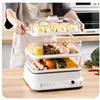 Electric Steamer Household Multi-Functional Three-Layer Large Capacity Steam Pot Cooking One Can Book a Small Breakfast Machine 4
