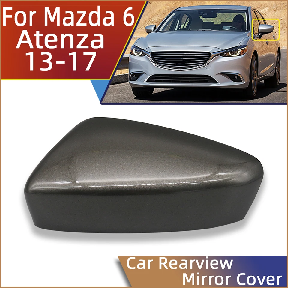 Rearview Mirror Housing Cap Lid Outside Door Mirror Cover Shell For Mazda 6 Atenza 2013 2014