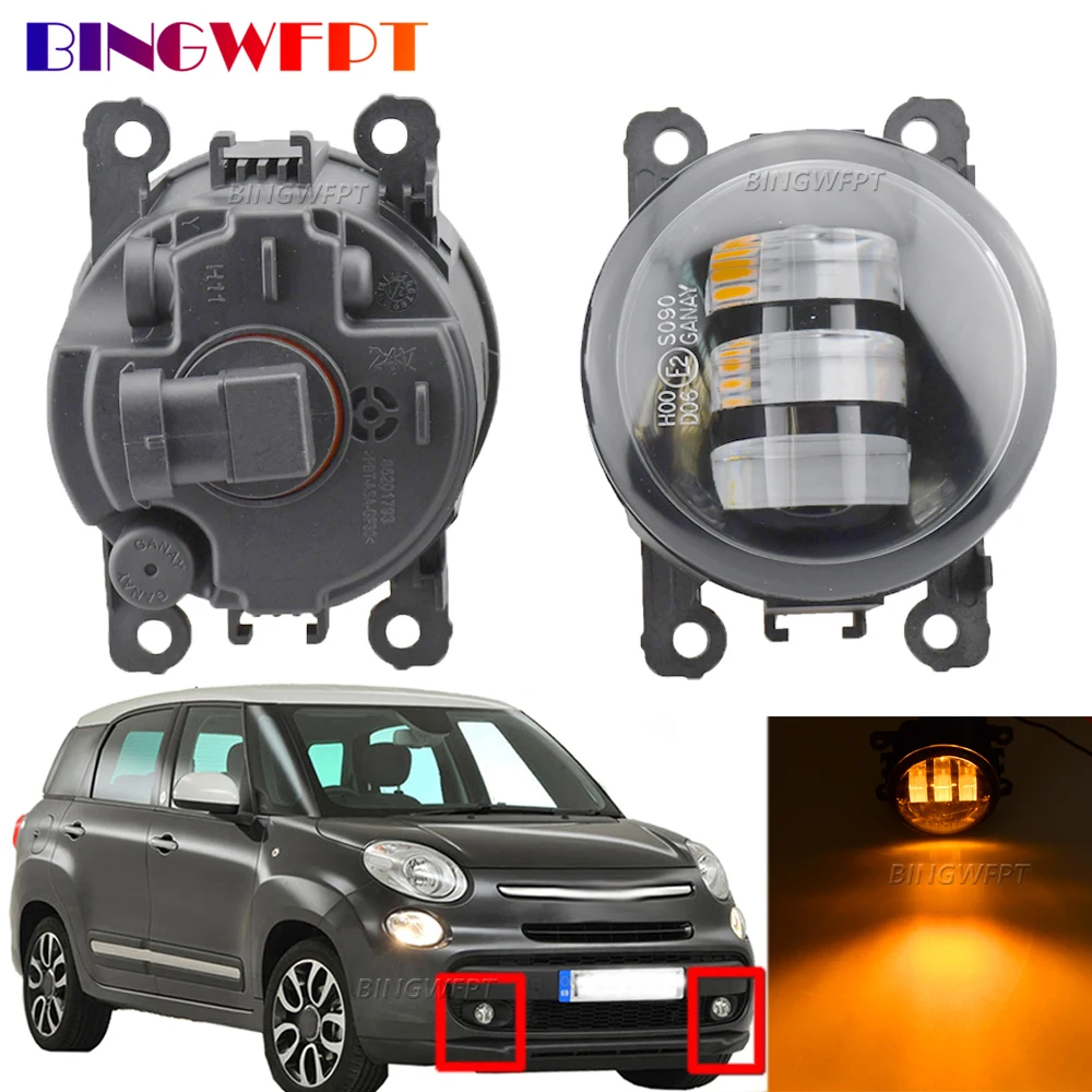 Front Left Side NS Fog & DRL Light Lamp h8 p13w for mitsubishi l200 15-on 