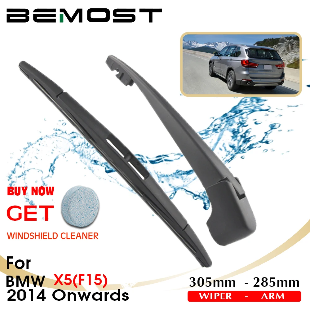 

Car Wiper Blade Rear Back Window Windscreen Windshield Wipers Auto Accessories For BMW X5 F15 Hatchback 305mm 2014 Onwards
