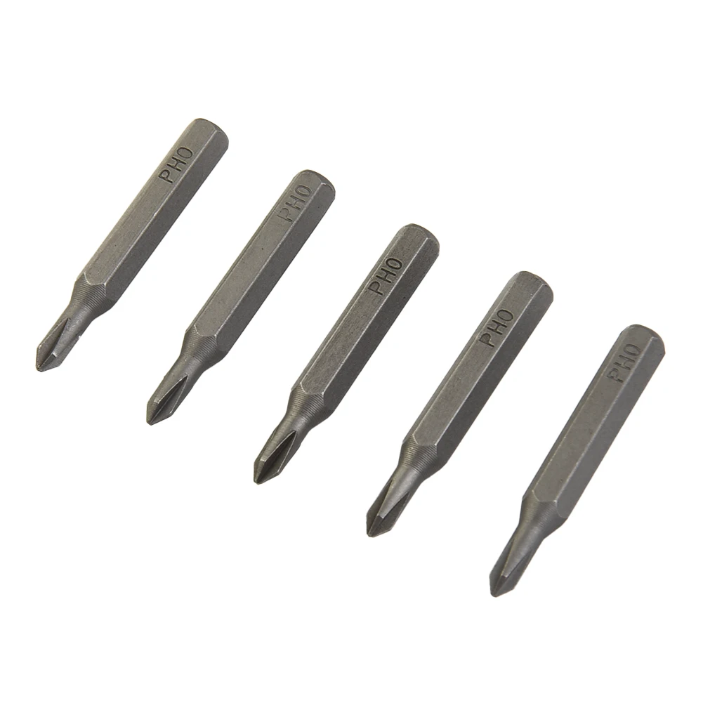 H4×28mm Kreuzschraubendreher-Bits PH0000 PH000 PH00 PH0 PH1 PH2 4mm Sechskantschaft DIY Handwerkzeug Kreuzschlitzschraubendreher Bohrer Bits – Detail 14
