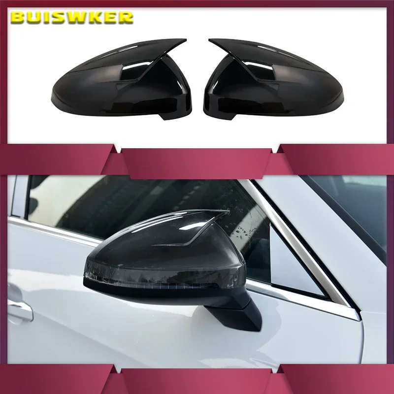

Для Audi A4 A5 B9 боковые зеркальные крышки (Carbon Look) 2017 2018 2019 S4 S5 RS5 allroad Quattro Сменные крышки