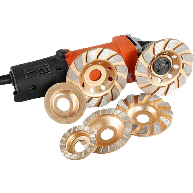 1/2/3Pcs Diamond Segment Wheel Disc Grinding Cup Abrasives Stone Marble Floor Metalworking Sharp Sanding Tools