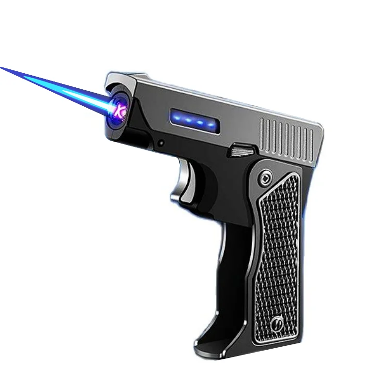 GasElectricDualPurposeLighterWindproofJetLighterDoubleArc