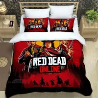 Red Dead Redemption 2 Bedding Sets exquisite bed supplies set duvet cover bed comforter set bedding set luxury birthday gift 2