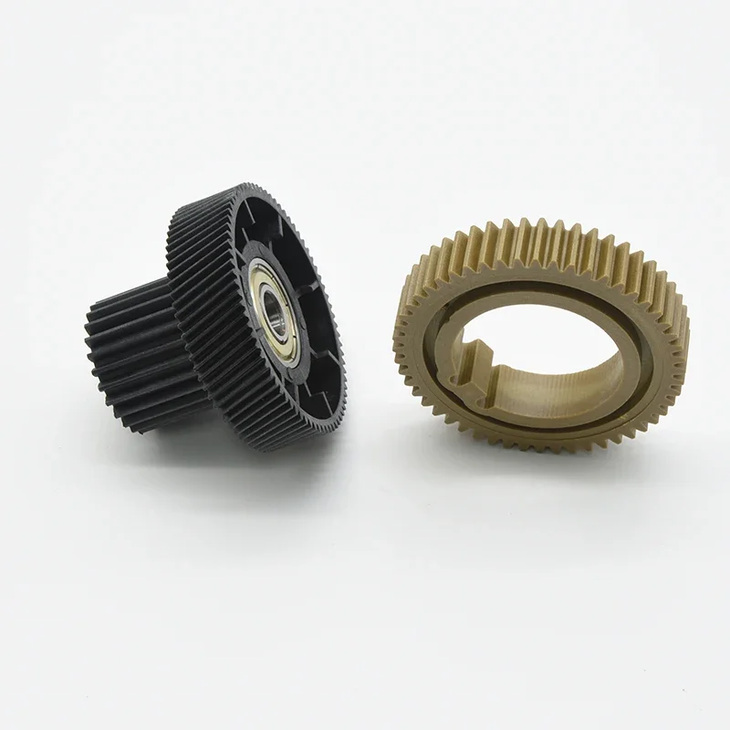 Description Picture 2 of item1Set FS7-0007-000 Upper Roller Gear + FS7-0006-000 Fuser Motor Drive Gear For Iconic Brand IR7105 IR7095 IR7200 Ir 7095 7105 8500 7200