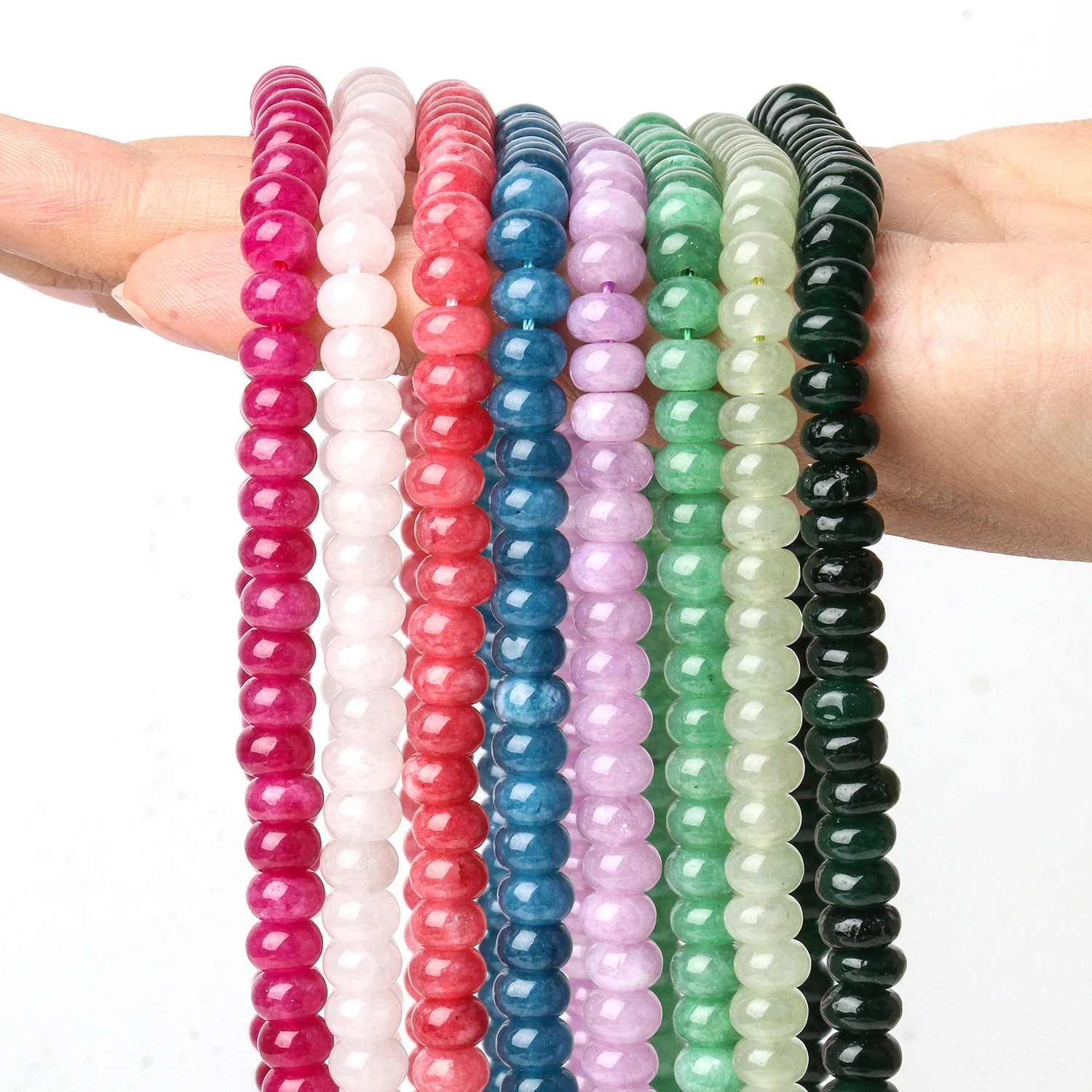 8*12mm Natural Stone Green Aventurine Bamboo Joint Beads Loose Spacer Jade  Beads For Jewelry Making Diy Necklace Accessories - AliExpress