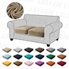 Velvet Sofa Seat Cushion Covers For Living Room Plush Sofa Cushion Covers Soft Stretch Sofas Couch Slipcover Furniture Protector 1
