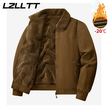 Inverno Uomo Cotone Jackes Cappotto Uomo Autunno Caldo Bomber Giacca Parka Uomo Outdoor Moda Cappotto Casual Stand Giacca Sottile Maschile LZLLTT 1