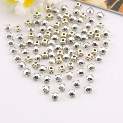 Vibrant Silver Claw Glass Crystal Rhinestone Beads for DIY and Fashion Crafting (A26 Silver)