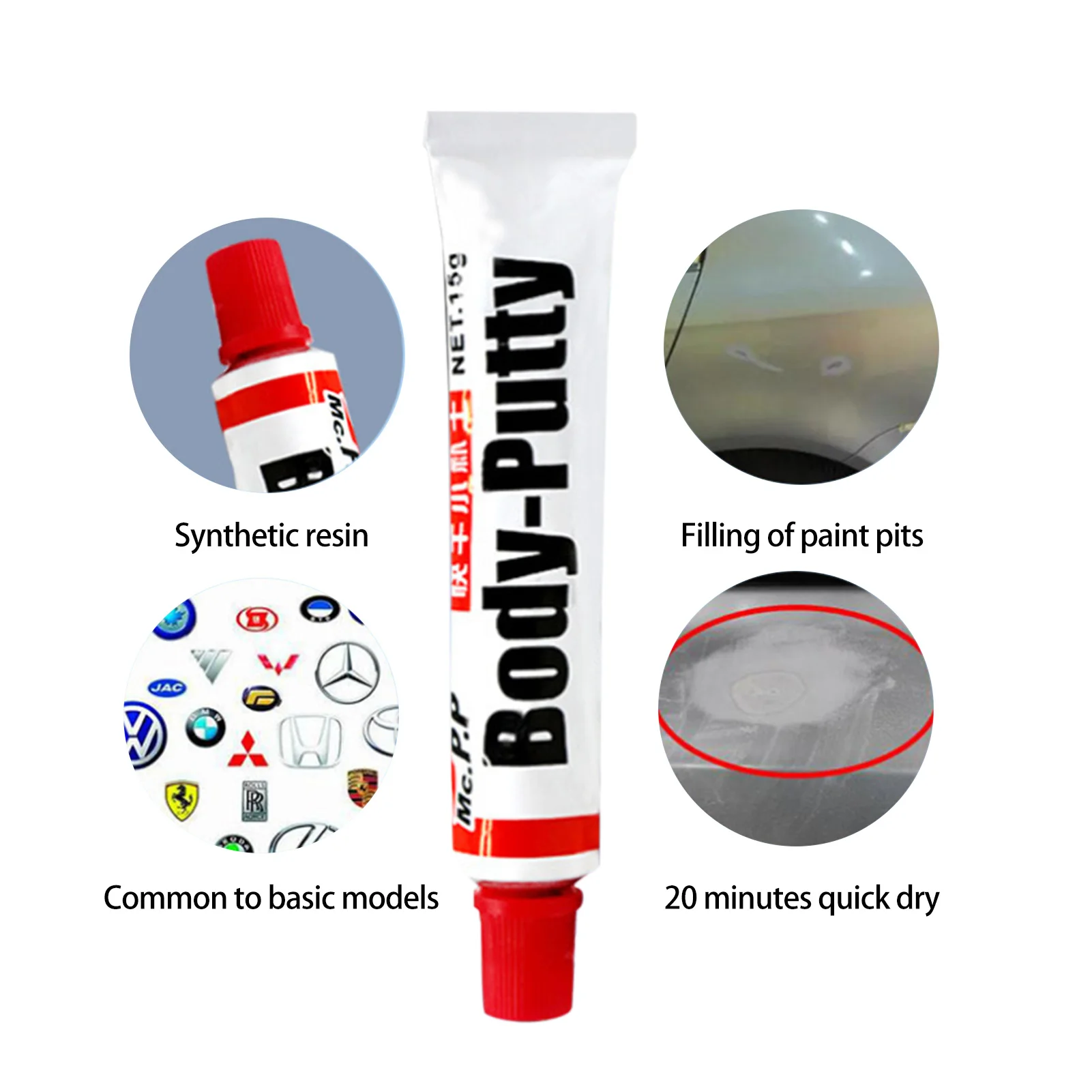 Car Scratch Remover Cars Products Exterior Deep Scratch Repair Auto Paint Vehicle Paint Remover Kit Putty For Filling