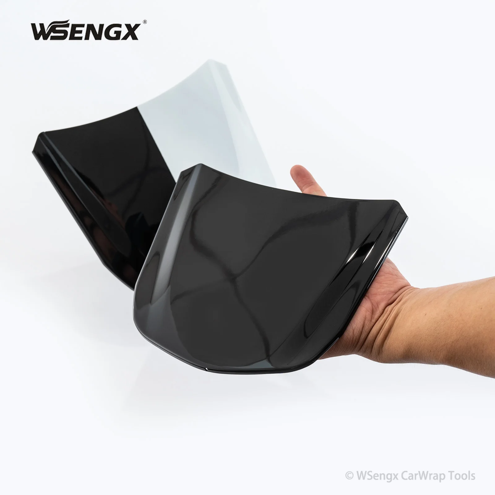 5개/세트 20*18cm TPU 소재 변색 프론트 후드 보닛 모양 스피드 미니 자동차 후드 디스플레이 (카 랩핑 필름 테스트용)