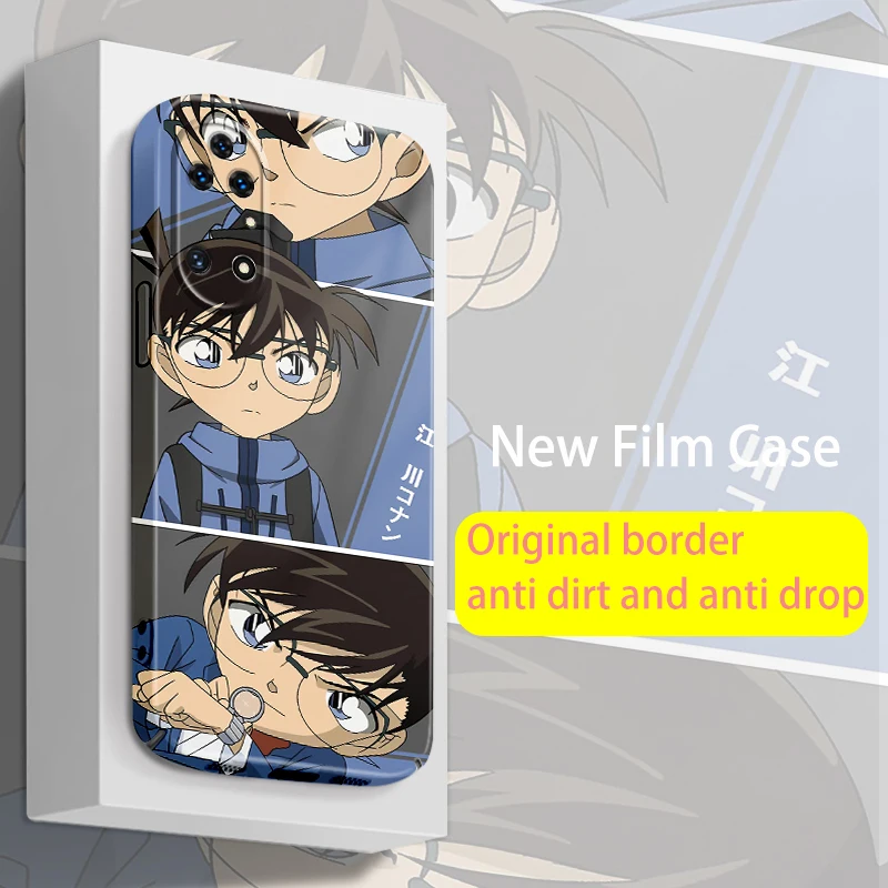 

Detective Conan Anime For Huawei P50 P40 P30 P20 Nova Y70 10 9 8 7 SE Pro Lite 5G Feilin Film Phone Case Hard Cover