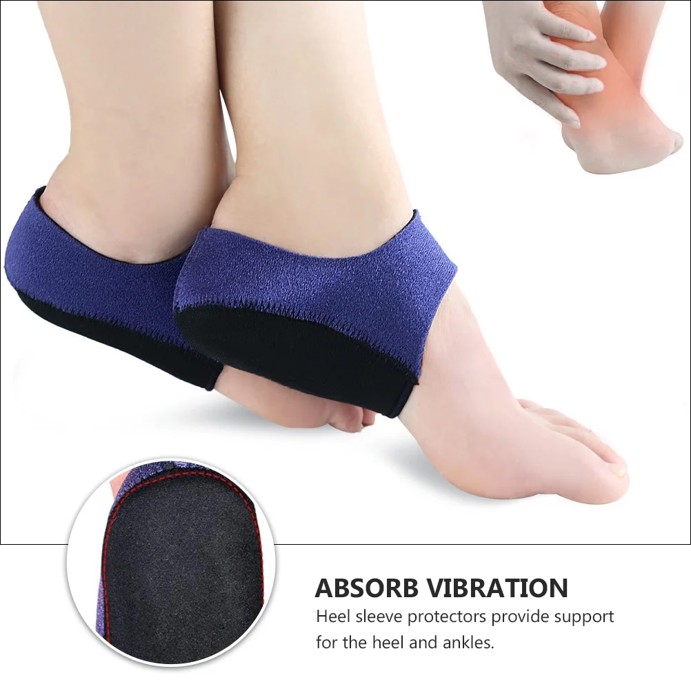 

1 Pair Heel Pads Cushion Heel Protectors Heel Support for Relieving Heel Pain