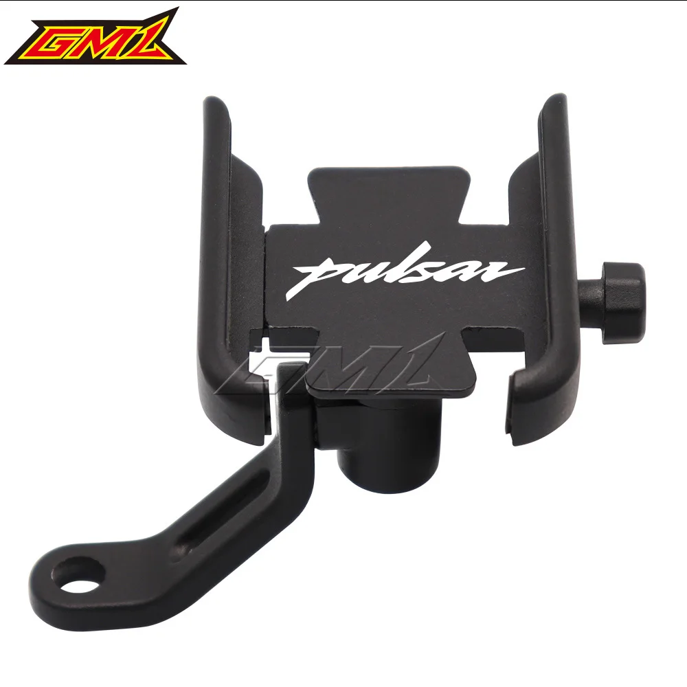 Motorcycle Rearview Mirror handlebar Mobile Phone Holder GPS Stand