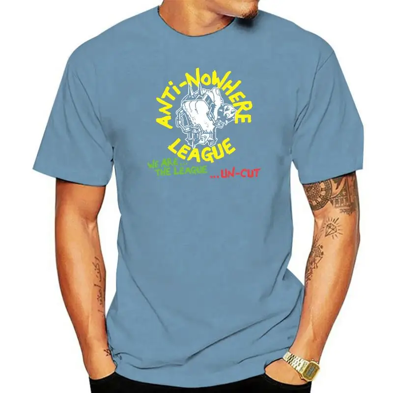 Anti-Nowhere League Tee Hardcore Punk Band S-3XL T-Shirt Nick Culmer Short Sleeve Round Neck T Shirt Promotion |