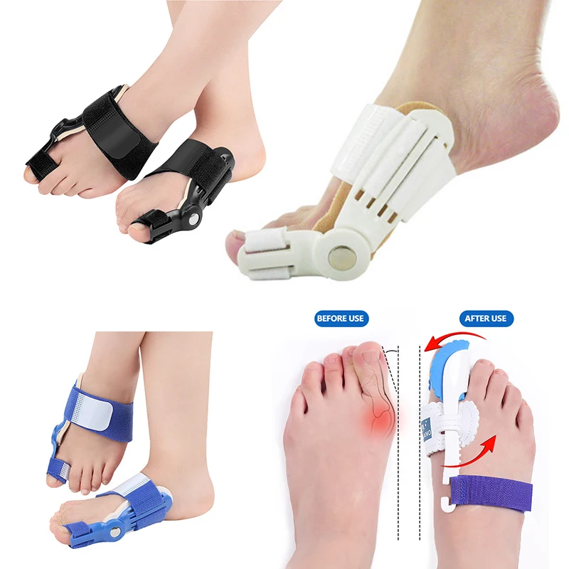 

Bunion Splint Big Toe Straightener Corrector Adjustable Knob Hallux Valgus Correction Orthopedic Supplies Pedicure Foot Care