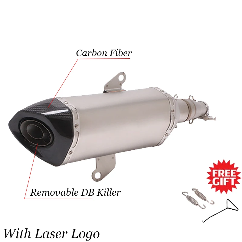 Slip On For Honda Nss350 Nss 350 2020-2022 Newstylishsports 350 Motorcycle Exhaust Escape System Modify Mid Llink Pipe Muffler - Image 6