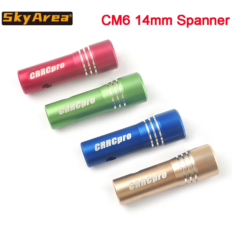 Distanza Della Chiave Della Presa Della Candela Cm6 Della Lega Di Alluminio Di Cnc Attraverso Gli Appartamenti In 14Mm Per Il Motore A Benzina