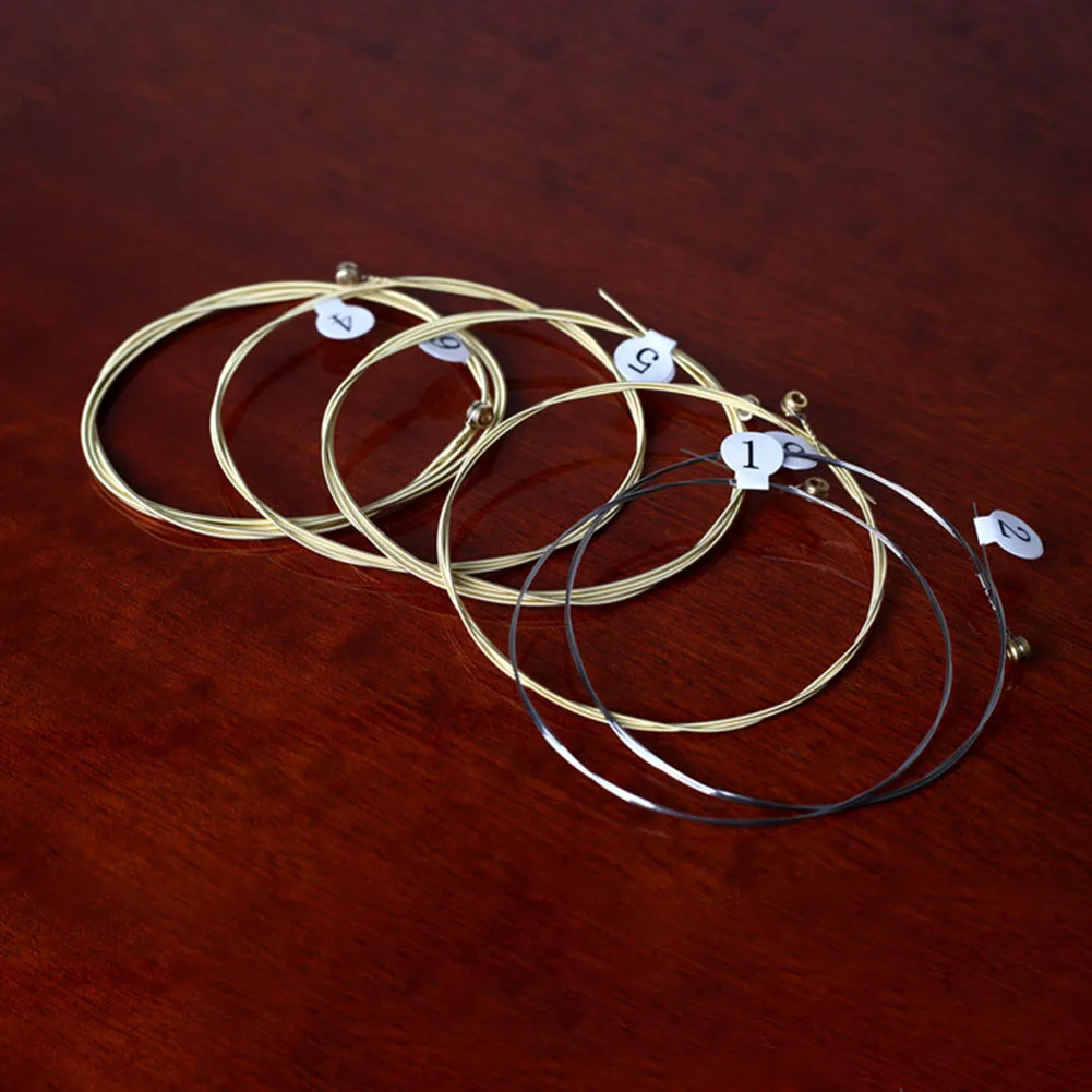 

Brand New Guitar String Parts&Accessories 6pcs/set Approx.11*10*2cm Approx.20g Brass Colorful FOR Classical Guitars