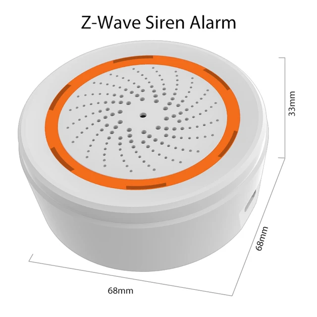 Tuya Zigbee USB Sound Light Sensor Smart Alarm Siren Offers 90dB Security Protection and Remote Control System 5