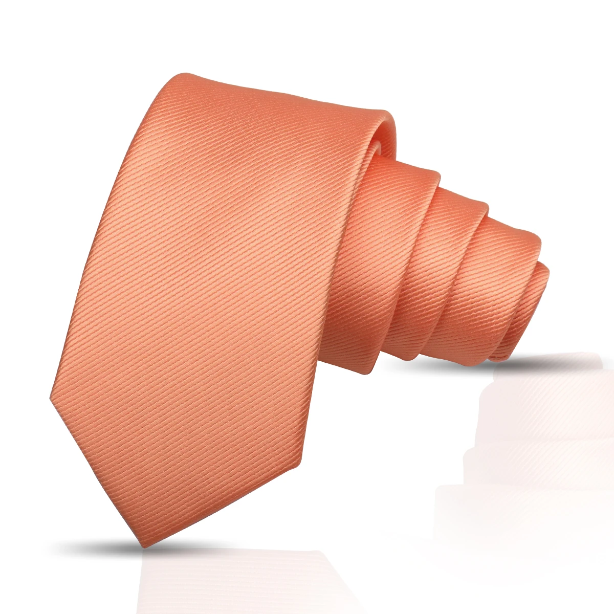 Classic Solid Color Ties for Men Fashion Casual Neck Tie Business Mens Neckties 7.5cm Width