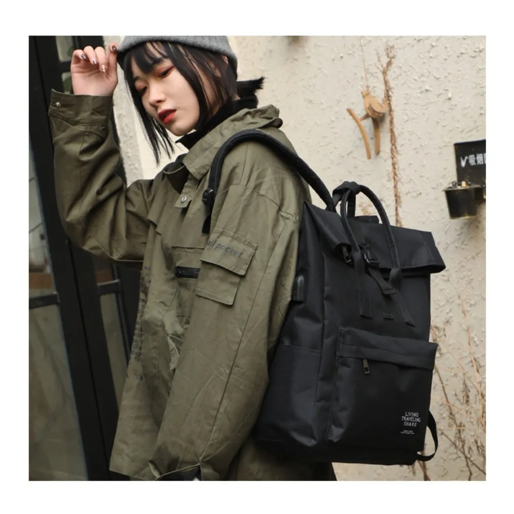 2024 Fashion School Bag Women’s Backpack Korean Version Campus Forest College Style Men’s and Women’s Computer Bag 5