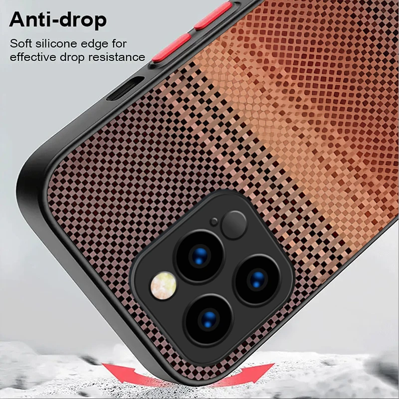 Premium Aramid Fiber Shockproof Matte Phone Case