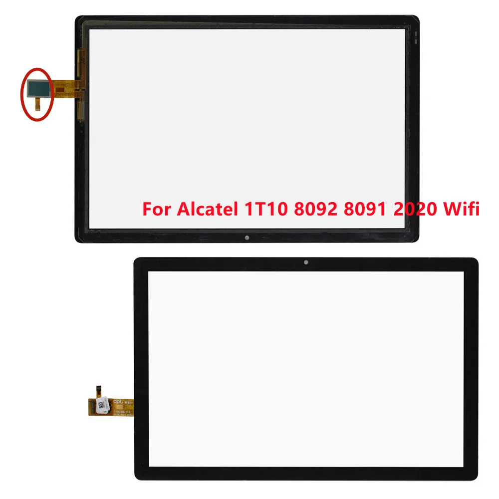 Фото Новый оригинальный 10,1 дюймовый сенсорный экран для Alcatel 1T 10 1T10 8092 8091 2020 Wifi планшетный ПК сенсорный экран дигитайзер стеклянная панель 100% Протестировано №2