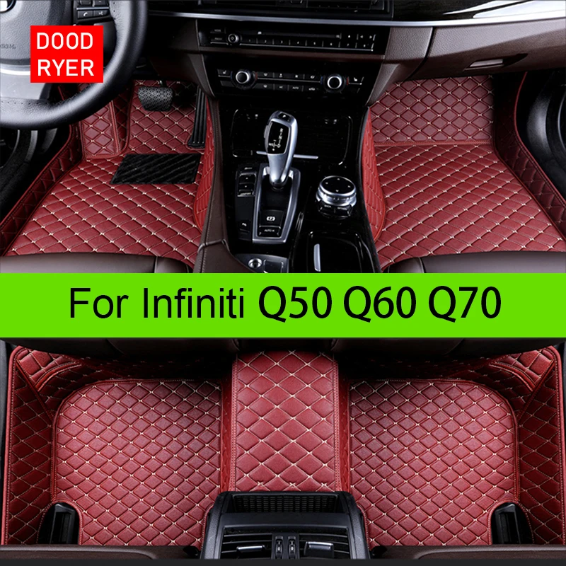 DOODRYER Car Floor Mats For Infiniti Q50 Q60 Q70 Foot Coche Accessories Auto Carpets AliExpress