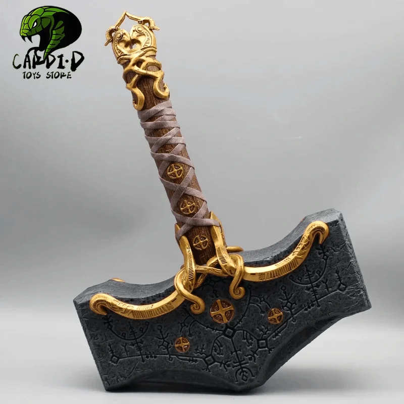 

Ps Playstation Game Figures God Of War Figure Ragnarok Mjolnir Toys Cosplay Accessories Equip Car Rubber Dashboard Decoration