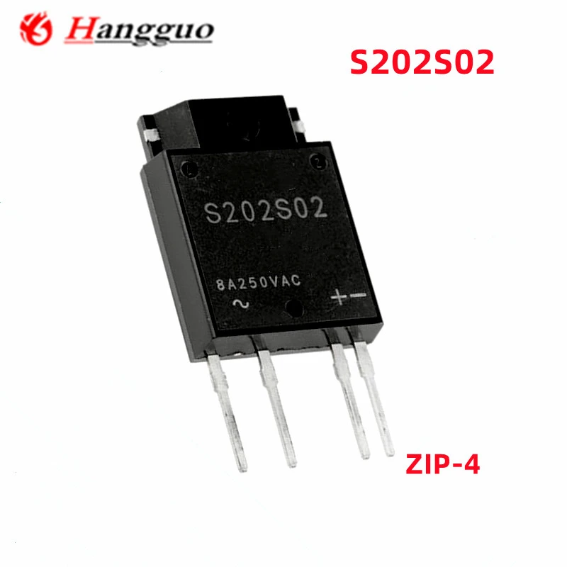 

5 шт./лот Оригинальное S202S02 TO3P-4 ZIP-4 твердотельное реле