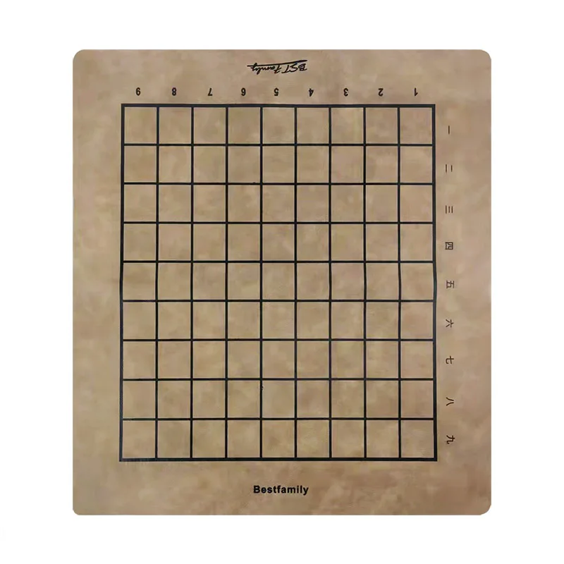 BSTFAMLY Wooden Japan Shogi 40 Pcs/Set International Checkers Folding PU Leather Chessboard Sho-gi Chess Game Table Toy Gift J03