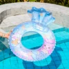 1PC  Transparent shell shape  Baby float  Pool floats kids  Pool float   Children's seat with swimming ring 6