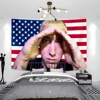 Rap God Hip Pop American Pink Flag EminemS Tapestry Funny Meme Wall Hanging Tapestry Aesthetic Room Decor Hippie Home Decoration 2